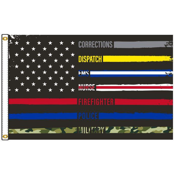 First Responders Flag - Gates Flag & Banner